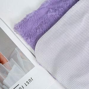 <span class=keywords><strong>Tappeto</strong></span> in Finta Pelliccia di Coniglio, Stile Moderno Minimalista, Lavabile, Colore <span class=keywords><strong>Viola</strong></span>, Grande <span class=keywords><strong>Tappeto</strong></span> per Soggiorno - Product Image 5