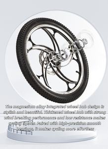 <span class=keywords><strong>Bicicletta</strong></span> <span class=keywords><strong>a</strong></span> Pedali <span class=keywords><strong>a</strong></span> <span class=keywords><strong>3</strong></span> <span class=keywords><strong>Ruote</strong></span> per Adulti e Triciclo Tipo Risciò Aperto per Passeggeri Anziani e Trasporto Merci con Assistenza Elettrica - Product Image 5