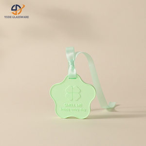 Diffuseur d'huiles essentielles en plâtre céramique personnalisé en forme de fleur, <span class=keywords><strong>pierre</strong></span> de gypse parfumée, désodorisant pour la maison et la voiture, cadeaux - Product Image 6