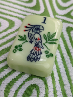 Juego de Mahjong Florence Verde de 9 Piezas, Estilo Americano, Incluye 152 Fichas de Mahjong Grabadas, Juego de Mahjong Tradicional