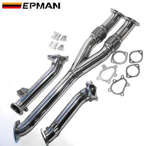 Tubos de bajada de escape EPMAN Racing para sistema Turbo Mid Y-pipe para Nissan <span class=keywords><strong>GTR</strong></span> R35 EPEXD35GT - Product Image 1