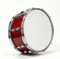 Tambourin professionnel multicolore en option 14x6,5 pouces, instrument de fanfare pour la musique de campo, vente en gros