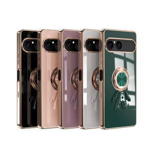 Pour Sony Xperia 10 VII <span class=keywords><strong>Xperia1</strong></span> VI Xperia10 V 1 IV Coque Cadre électro-plaqué Antichoc Anneau rotatif Support béquille Étui de téléphone - Product Image 6