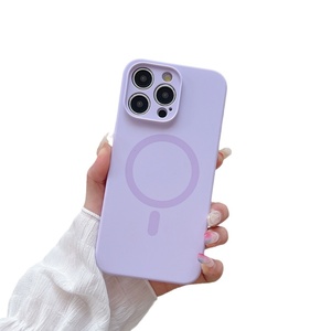 Funda de teléfono magnética fuerte de silicona líquida de alta calidad funda de <span class=keywords><strong>cargador</strong></span> <span class=keywords><strong>inalámbrico</strong></span> para <span class=keywords><strong>iPhone</strong></span> 16 Pro Max 17 Pro 1514 13 12 - Product Image 6