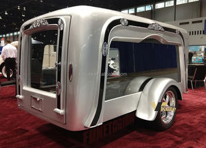Towable Funeral Hearse Transport <b>Trailer</b> Towed Funeral Carriage Custom Paint for Africa Nigeria Funeral Service Wholesale - Product Image 4