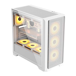 Boîtier <span class=keywords><strong>PC</strong></span> ATX étendu pour jeux LY, nouveau, boîtier d'ordinateur personnalisé OEM, <span class=keywords><strong>tour</strong></span> moyenne, ordinateurs bon marché avec filtre anti-poussière - Product Image 3