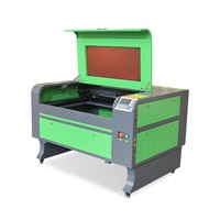Harga Mesin Pengukir Laser Co2 6040 50w 60w 80W dan Mesin Pemotong Pengukir Laser 3d 4060 100W untuk Kayu Akrilik Kulit