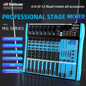 Bekboes MG40S Professional Mini Portable <strong>Mixer</strong> Live Studio Audio <strong>Karaoke</strong> <strong>Mixer</strong> USB DJ Sound Mixing Console With High Quality - Product Image 2