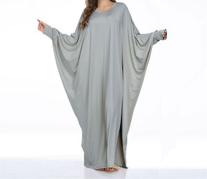Dubai Middle East Large Size Women Muslim <b>Abaya</b> of Lady Bat Robe Casual <b>Dress</b> Muslim Robe <b>Abaya</b> <b>Dress</b> - Product Image 3