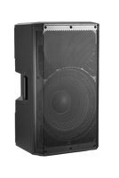 Speaker Profesional PA 15 Inch 2-Way Plastik Full Range Kelas D 500W RMS untuk Panggung dan Acara Live, Grosir Pabrik