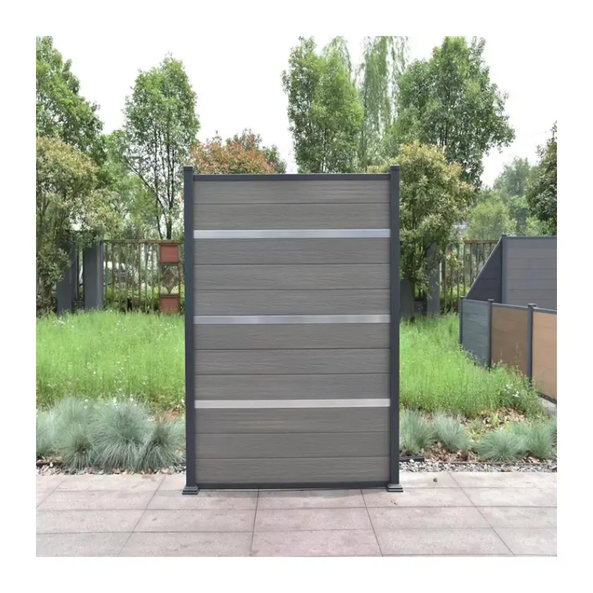 Beliebte Privacy Fence Composite Diy Privacy Fences Panels Kunden spezifische Outdoor Metallzaun Panels