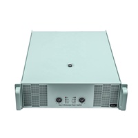 Amplificateur de puissance sonore professionnel 3U à double canal 39,2, en promotion, 2CH*900W-1900W, panneau vert menthe, pour scène