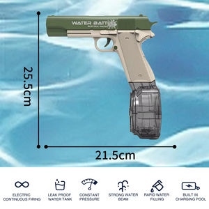 Longxi Wasser pistole M1911 Elektrische Wasser pistole Pistole Outdoor-Spiele Partys pielzeug mit Dual Magazine Großhandel Spielzeug für Kinder - Product Image 5