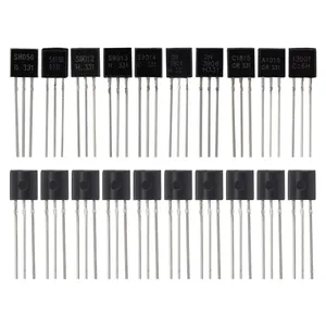 Ensemble de transistors TO-92, 200 pièces, BC327 BC337 2N2222 2N2907 2N3904 2N3906 S8050 S8550 A1015 C1815 PNP/NPN, 10 valeurs, D361 - Product Image 4
