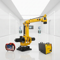 Robot de palettisation haute vitesse BORUNTE à 4 axes, charge utile de 80 kg, bras robotisé avec boîte de vitesses et moteur pour la palettisation de cartons/sacs/caisses