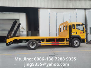 Nouveau modèle de camion plateau transporteur d'excavatrice et de bulldozer de 12 à 15 tonnes à vendre au Cap-Vert - Product Image 4