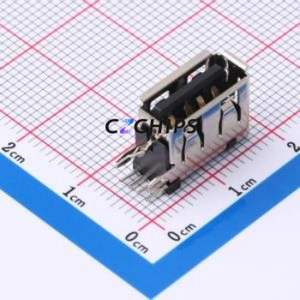 USB-ZD-102DIP USB Connector Through hole Component (THT) Connector ( Mounting Type: Side Insert ) - Product Image 1