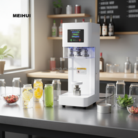 Machine de scellage automatique Meihui 30-190 mm pour gobelets en PET et canettes en plastique, avec couvercle à ouverture facile, pour sodas et canettes en aluminium