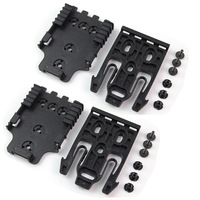 Universelles Schnellwechsel-Verbindungsplatten-Set aus Kunststoff QLS Holster-Adapter Gürtelplattform-Zubehör