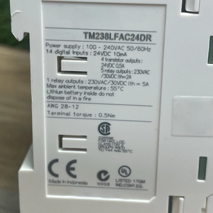 PLC รุ่น TM238LFAC24DR ของแท้ พร้อมการรับประกัน 1 ปี และการกำหนดค่า I/O แบบดั้งเดิม - Product Image 4