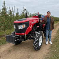 Tracteur agricole à moteur diesel 50HP 70HP 80HP 90HP 100HP 120HP, liste de prix des machines agricoles en Australie