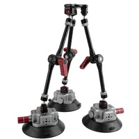 Support de fixation à ventouse pour voiture 2025, bras magique 11'' pour la photographie en extérieur, avec trous de montage ARRI 1/4'' et 3/8''