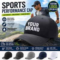 Gorra de Béisbol Deportiva de Secado Rápido y Transpirable con Bordado Personalizado, Venta al Por Mayor OEM ODM, Fuente Verificada