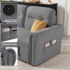 Sofá Cama Modular Cuadrado Moderno que Ahorra Espacio con Almohada, <span class=keywords><strong>Mini</strong></span> Sofá de Esponja para Sala de Estar, Muebles, Sofá Comprimido al Vacío - Product Image 6