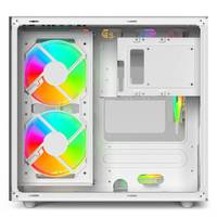 Soeyi, marca personalizada, hardware de ordenador para juegos grande, carcasa de PC de vista completa de gama alta, accesorios, carcasa para juegos, Atx