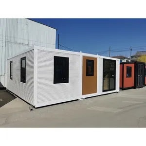 Factory Supply 2 Bedrooms, Super Large Flat Container Module Prefab Houses 3 Bedrooms Luxury Portable Tiny Home