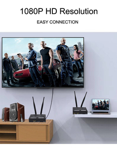 200m không dây HDMI Extender phát 2.4GHz/5.8GHz 1080p 60Hz <span class=keywords><strong>Wifi</strong></span> HDMI Extender Video <span class=keywords><strong>Transmitter</strong></span> Receiver cho TV PC máy ảnh - Product Image 3