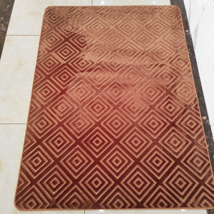 4*25m bas prix mur à mur fleur design raschel gaufré vison tapis tapete - Product Image 1