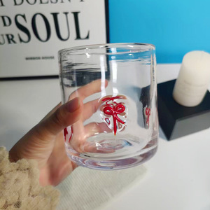 Bicchiere in Cristallo con Icona, <span class=keywords><strong>Design</strong></span> Moderno Ecologico, Decorazione Natalizia Creativa per <span class=keywords><strong>Acqua</strong></span> Fredda - Product Image 1