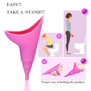 Dispositif d'urination portable en silicone pour les voyages en plein air, le camping et la randonnée - Product Image 5