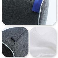 Relaxant pour le cou et les épaules avec thérapie magnétique, taie d'oreiller en mousse à mémoire de forme, dispositif de traction cervicale, oreiller de massage en mousse pour étirement du cou