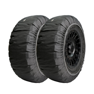 BOHU Chaînes à <span class=keywords><strong>neige</strong></span> automatiques pratiques de haute qualité, chaînes antidérapantes, couvre-pneus de sécurité pour voitures et camions, état neuf - Product Image 1