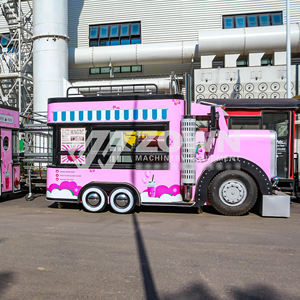 Remorque alimentaire mobile multifonctionnelle entièrement équipée en fibre de verre et acier inoxydable pour la vente de glaces, hot-dogs, frites et snacks - Product Image 6