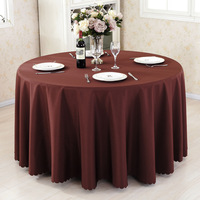 Nappe ronde de couleur unie en gros nappe ronde blanche nappes pour événements // décoration de mariage fournitures nappes