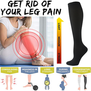 Calcetines de Compresión para Várices al por Mayor, Ideales para Golf, Rugby, Correr, Senderismo, Deportes, Antifatiga, Conducir, Viajar, Vuelos, para Mujeres y Hombres - Product Image 5