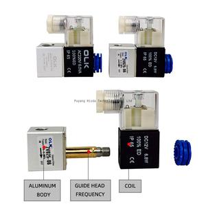Válvula Solenoide 2V025-06/08 12V 24V 110V 220V Gas Aire Normalmente Cerrada Protección IP65 OEM Disponible Garantía de 3 Años - Product Image 2