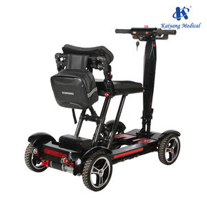 Scooter électrique pliable léger pour personnes handicapées, scooter de mobilité pour personnes âgées, 4 roues, moteur sans balais, batterie au lithium - Product Image 2