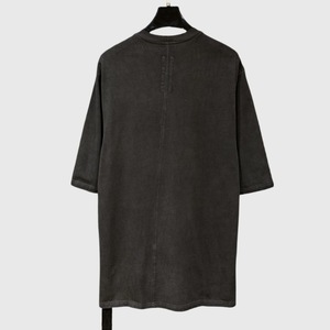La nuova t-shirt a maniche corte per l'industria pesante lavata estate vecchio stile artigianale è la stessa per uomini e donne - Product Image 2