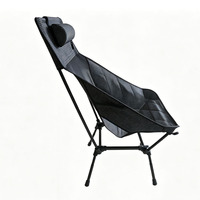 Chaise de plage pliable de haute qualité, ultralégère et durable, en tissu Dyneema, quatre couches, confortable, portable, pour la pêche et le camping