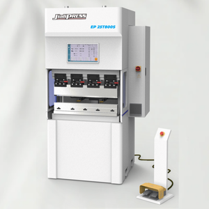 Prensa Plegadora Eléctrica de Doble Servo de Estilo Mini de 25T800mm con Tamaño Mínimo de 3T200mm para Doblar Láminas de Acero al Carbono de 3.8mm - Product Image 1