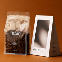 Sacs à fermeture éclair en plastique transparent à impression numérique anti-odeur personnalisés, emballage de sachets de café avec boîte de blocage