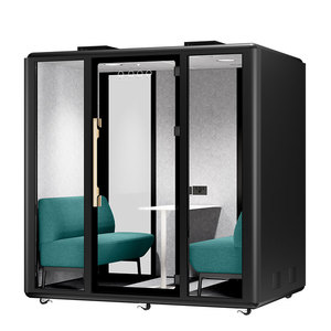 Morden phẳng gói nhỏ Acoustic Pod hội nghị Modular thông dịch viên làm việc Pod xách tay cách âm văn phòng Pod - Product Image 1