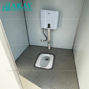 Unité de salle de bain Portable Mobile douche et toilettes public toilettes de Camping portables pour parc <span class=keywords><strong>maison</strong></span> conteneur - Product Image 4
