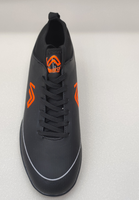 Chaussures de football tendance pour hommes, imperméables, en mesh et en cuir PU, confortables, antidérapantes, à lacets, chaussures de sport décontractées