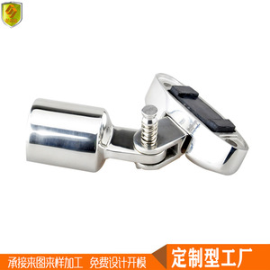 Bisagra para Asiento de Cubierta de Acero Inoxidable 316 con Cubierta de Doble Tapa Sedosa Extensible de 25 m, Ensamblaje de Conexión para Toldo Parasol - Product Image 4