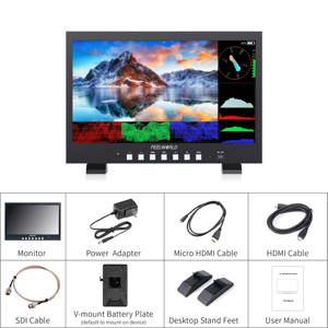 Monitor SDI de Transmisión FEELWORLD FVM215-1000 de 21.5 Pulgadas <span class=keywords><strong>FullHD</strong></span> con Pantalla LCD de Alto Brillo y Forma de Onda para Producción de <span class=keywords><strong>Video</strong></span> Profesional - Product Image 6